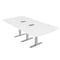 Skutchi Designs 45 in W, 96 in L, 29 in H, Engineered Wood Top, White HAR-AREC-46x93-T-ELEC-XD09 - alternate 1